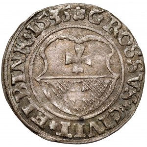 Zygmunt I Stary, Grosz Elbląg 1535