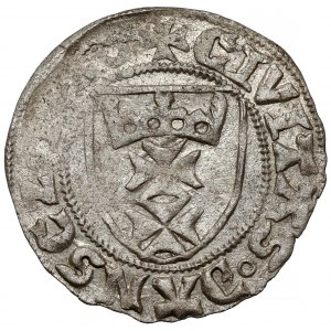 Zygmunt I Stary, Szeląg Gdańsk 1526 - gotycki - RZADKI