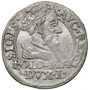 Zygmunt II August, Grosz na stopę polską 1568, Tykocin - b.ładny