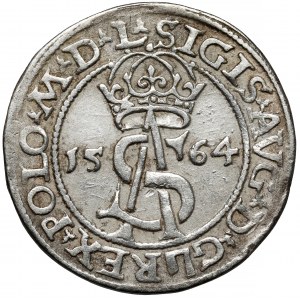 Zygmunt II August, Trojak Wilno 1564