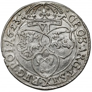 Zygmunt III Waza, Szóstak Kraków 1623 - bardzo ładny