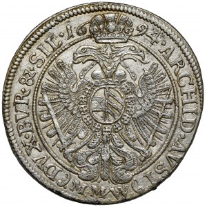 Śląsk, Leopold I, 15 krajcarów 1694 Wrocław - ) MMW ( - b.rzadki