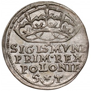 Zygmunt I Stary, Grosz Kraków 1547 ST - piękny