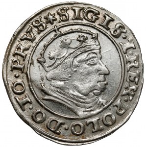 Zygmunt I Stary, Grosz Gdańsk 1540 - bardzo ładny