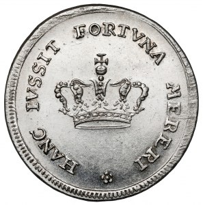 Poniatowski, Żeton koronacyjny, bity w Toruniu w 1764 r.