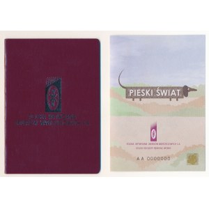 PWPW Pieski Świat 2007 - Paszport promocyjny i karta paszportowa (2szt)