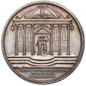 Poniatowski, Medal przyznanie praw dysydentom 1768 r. (Oexlein)