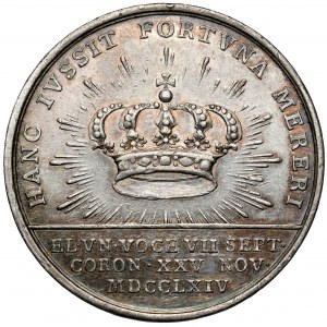 Poniatowski, Medal koronacyjny 1764 r. (Pingo)