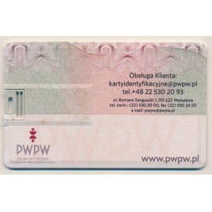 PWPW, Pendrive reklamowy 8GB USB w formie karty identyfikacyjnej