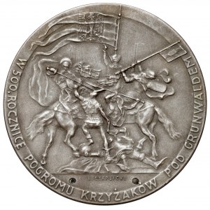 Medal SREBRO Bitwa Pod Grunwaldem 1910 (Czaplicki)