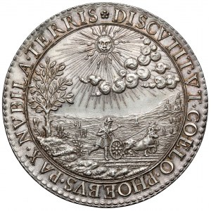 Francja, Henryk I de Guise (1550-1588) Medal bez daty (odbitka XVIII wieczna)