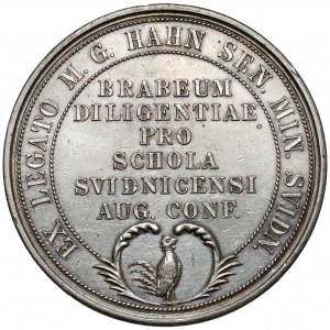Śląsk, Świdnica, Medal nagrodowy Szkoły Ewangelickiej (XVIII wiek)