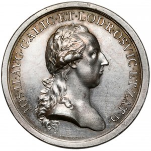Józef II, Medal austriacki upamiętniający rozbiór Polski 1782