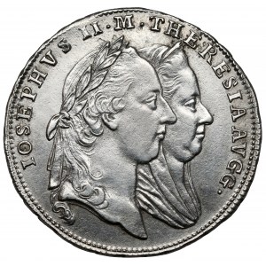 Galicja, Żeton Przyłączenie do Cesarstwa Austriackiego 1773 - popiersia