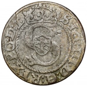 Zygmunt III Waza, Szeląg Ryga 1593 - rzadka odmiana
