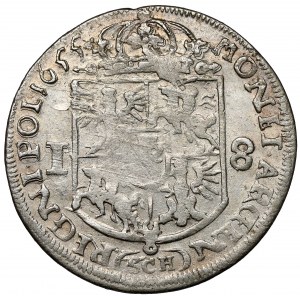 Jan II Kazimierz, Ort Kraków 1655 IT (SCH) - STRZAŁKI