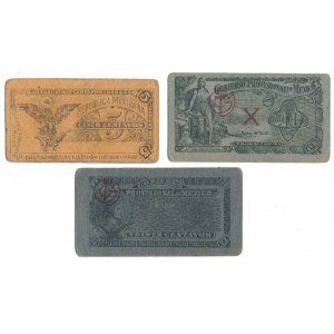 Mexico, 5, 10 & 20 Centavos ND (3pcs)