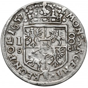 Jan II Kazimierz, Ort Kraków 1657 IT SCH