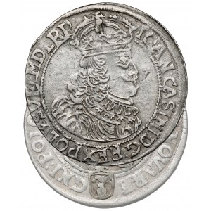 Jan II Kazimierz, Ort Poznań 1659 AT - Ślepowron - RZADKOŚĆ