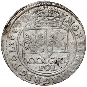 Jan II Kazimierz, Tymf Bydgoszcz 1666 AT - błąd SEVATA