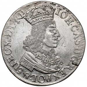 Jan II Kazimierz, Ort Gdańsk 1651 GR - wczesny portret