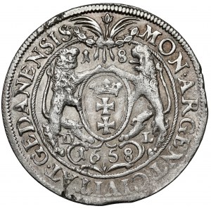Jan II Kazimierz, Ort Gdańsk 1658 DL