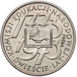 Próba MIEDZIONIKIEL 10 złotych 1973, 200 lat KEN - mały kaganek