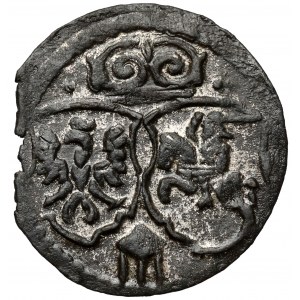 Zygmunt III Waza, Denar Łobżenica 1622 - rzadki