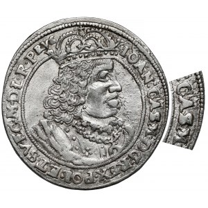 Jan II Kazimierz, Ort Toruń 1659 HDL - CASM - bez trójkąta