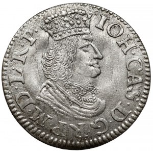 Jan II Kazimierz, Dwugrosz Gdańsk 1651 GR
