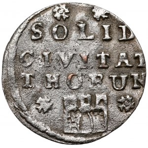 August III Sas, Szeląg Toruń 1761- bez inicjałów