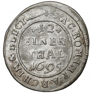 August II Mocny, 1/12 talara 1695 EPH, Lipsk