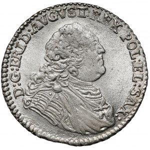 August III Sas, 1/6 talara 1763 FWóF, Drezno