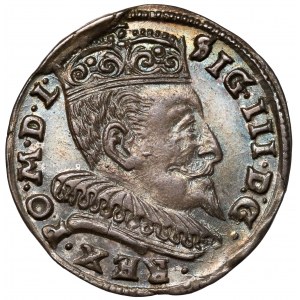 Zygmunt III Waza, Trojak Wilno 1594 - małe litery - piękny