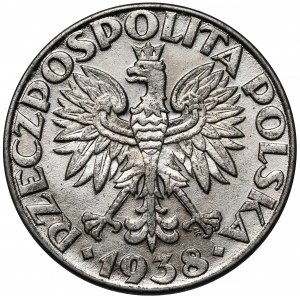 50 groszy 1938 - niklowane