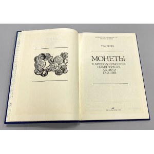 Monety w zabytkach archeologicznych Łotwy IX-XII w., Berga