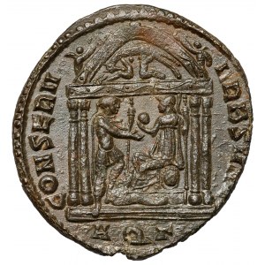Maksencjusz (306-312 n.e.) Follis, Aquileia - piękny