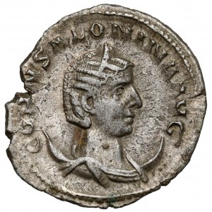 Kornelia Salonina (253-268 n.e.) Antoninian, Rzym - ilustrowany