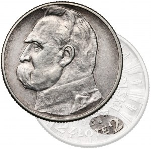 Piłsudski 2 złote 1936 - rzadki rok