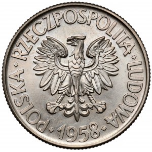 Próba MIEDZIONIKIEL 10 złotych 1958 Kościuszko (1 z 10 szt)