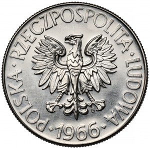 Próba NIKIEL 10 złotych 1966 Tadeusz Kościuszko