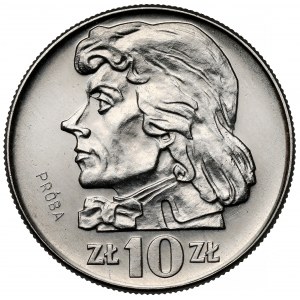 Próba NIKIEL 10 złotych 1966 Tadeusz Kościuszko