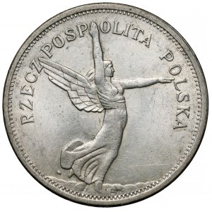 Nike 5 złotych 1928 ze znakiem, Warszawa