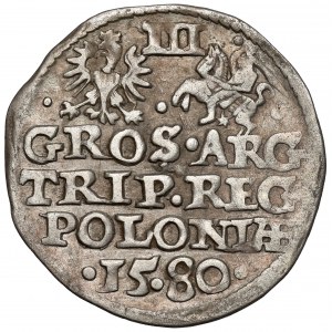 Stefan Batory, Trojak Olkusz 1580 - GLAUBICZ