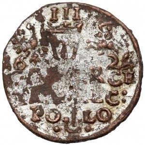 Zygmunt III Waza, Trojak Kraków 1624 - falsyfikat z epoki