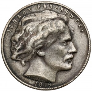 Przypinka patriotyczna, Ignacy Paderewski 1919