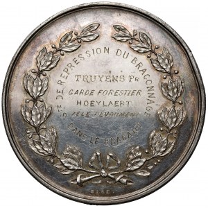 Belgia, Leopold II, Medal za walkę z kłusownictwem