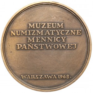Medal, Muzeum numizmatyczne Mennicy Państwowej 1968