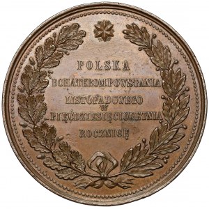 Medal, 50. rocznica Powstania Listopadowego 1880 (Malinowski)