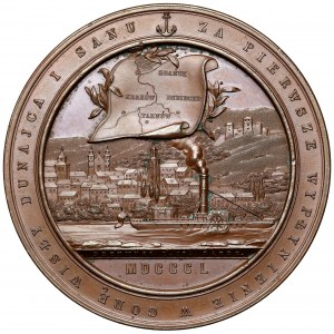 Medal Jędrzej Zamojski 1850 - Galicyjskie Towarzystwo Gospodarcze